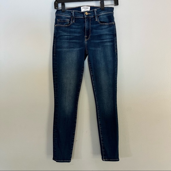 Frame Le Skinny De Jeanne Crop Jeans - Picture 5 of 11